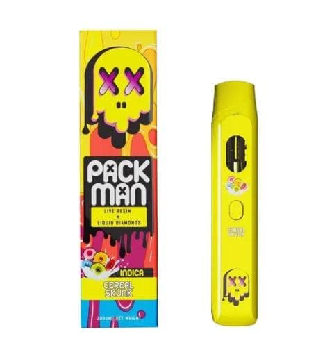 Packman Cereal Skunk 2g Live Resin THC Vape Disposable