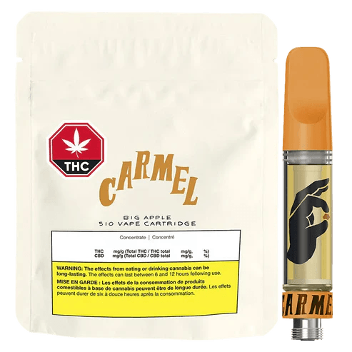 Carmel Big Apple Pure Live Resin Vape Cartridge