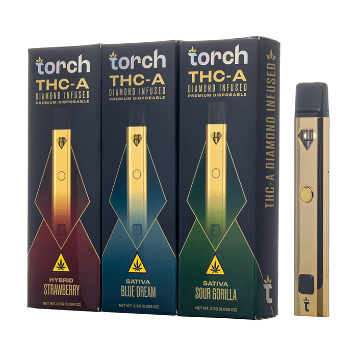 Torch THCA Diamond Infused Disposable (2.5g)