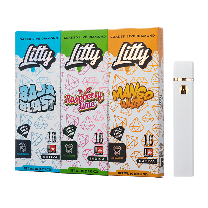 Litty Liquid Dab Pen 3.5 Gram Disposable with high-potency THCA and THCP