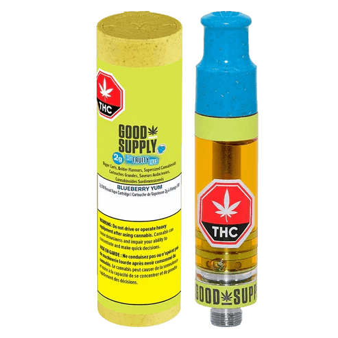 Good Supply 2g Blueberry Yum Hybrid Vape Cartridge