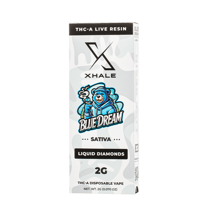 Xhale 3g THCA Live Resin Disposable Vape Pen for high-vibration relaxation
