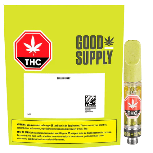 Good Supply Berry Blurry Vape Cartridge